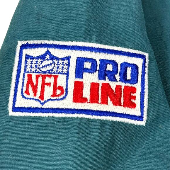 Vintage reversible STARTER EAGLES NFL PROLINE pullover jacket - Picture 4 of 16